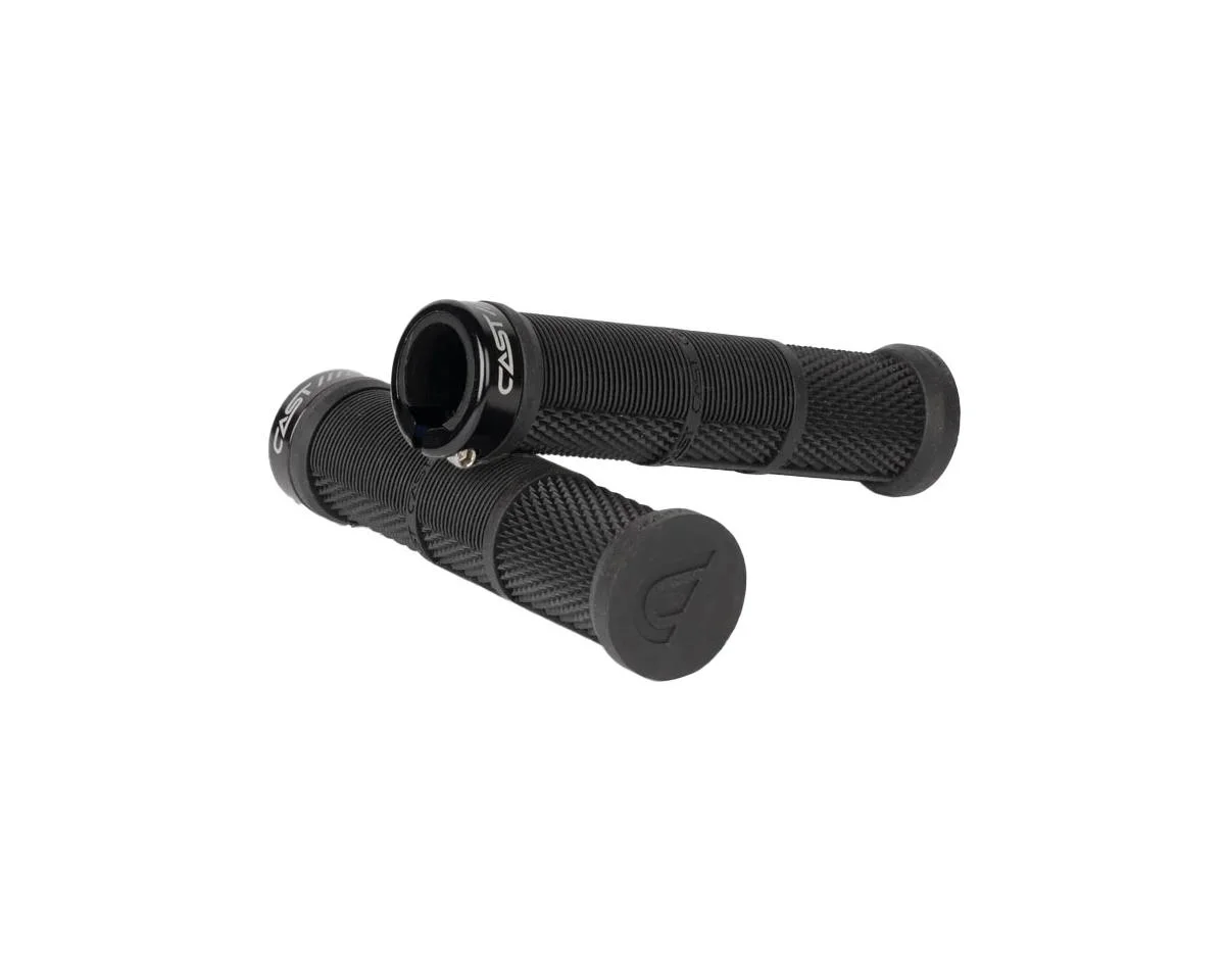 Cast Bamba Greg Minnaar Lock-On Grips (Black)